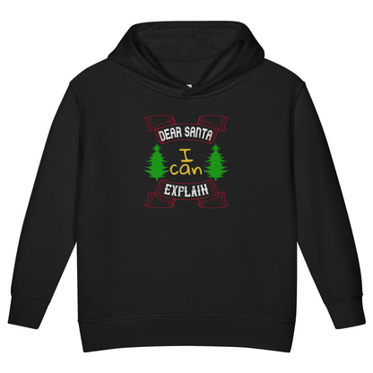 Dear Santa I Can Explain Christmas Toddler Hoodie