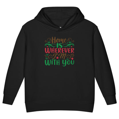 Home Is Wherever I'm with You Christmas Toddler Hoodie