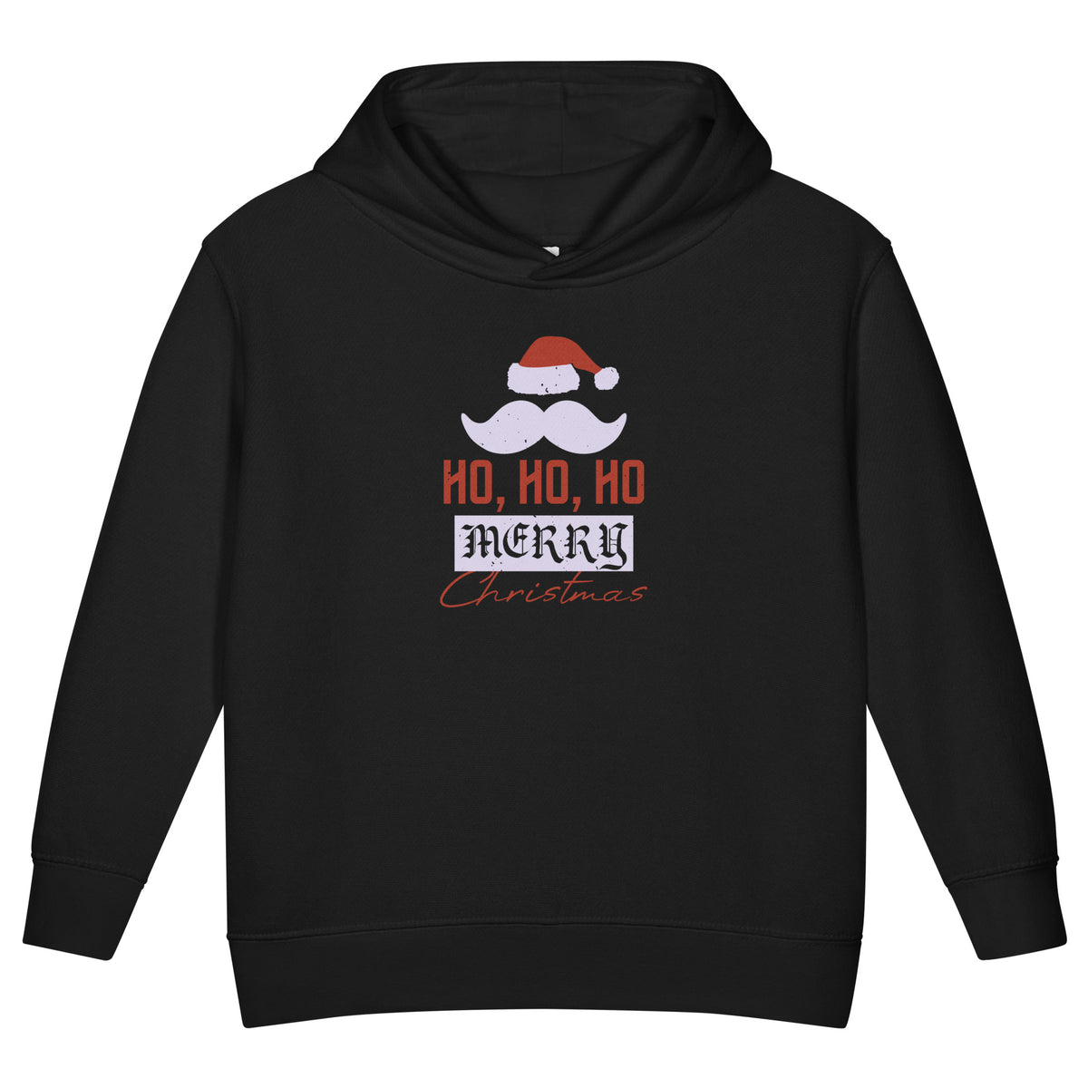 Ho Ho Ho Merry Christmas Toddler Hoodie
