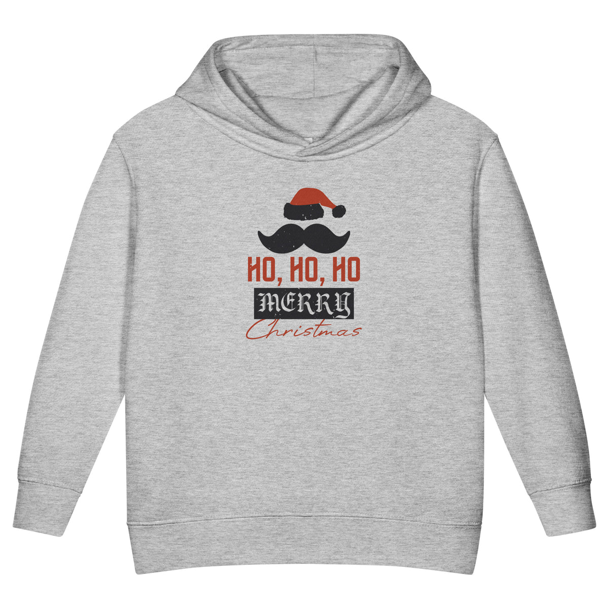 Ho Ho Ho Merry Christmas Toddler Hoodie