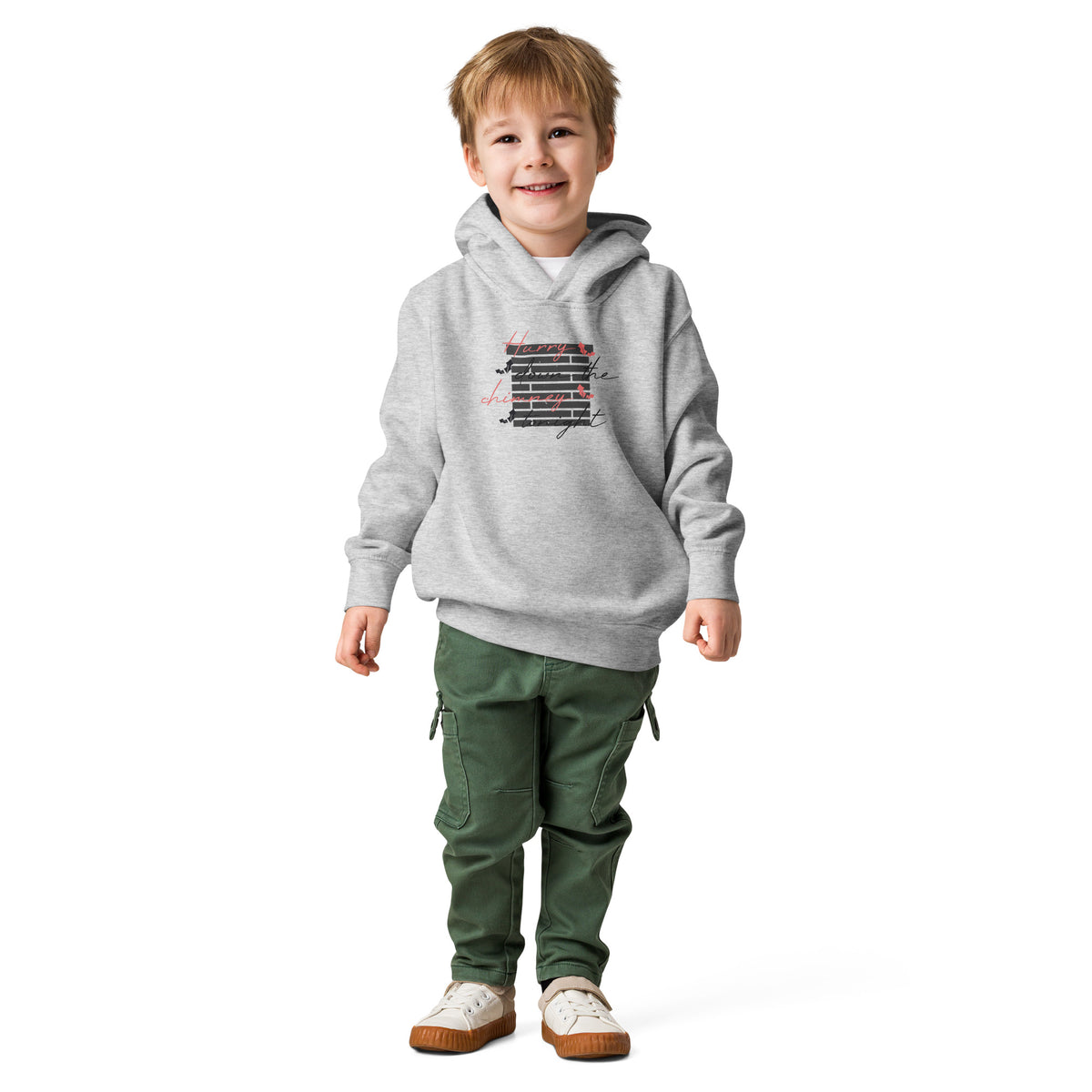 Hurry Down the Chimney Tonight Christmas Toddler Hoodie