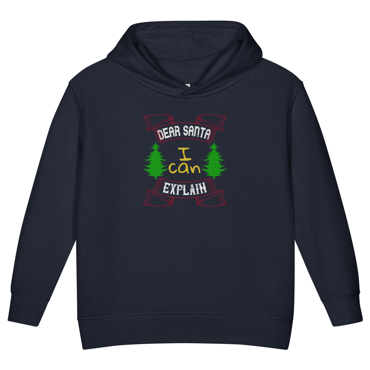 Dear Santa I Can Explain Christmas Toddler Hoodie