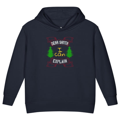 Dear Santa I Can Explain Christmas Toddler Hoodie