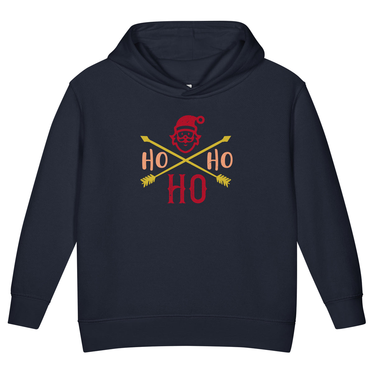 Ho Ho Ho Santa Christmas Toddler Hoodie