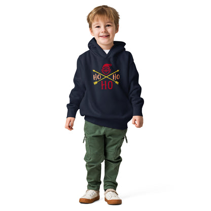 Ho Ho Ho Santa Christmas Toddler Hoodie