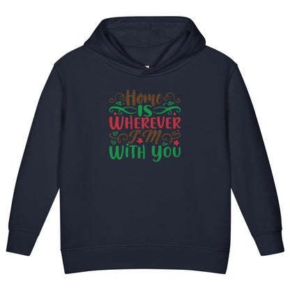 Home Is Wherever I'm with You Christmas Toddler Hoodie
