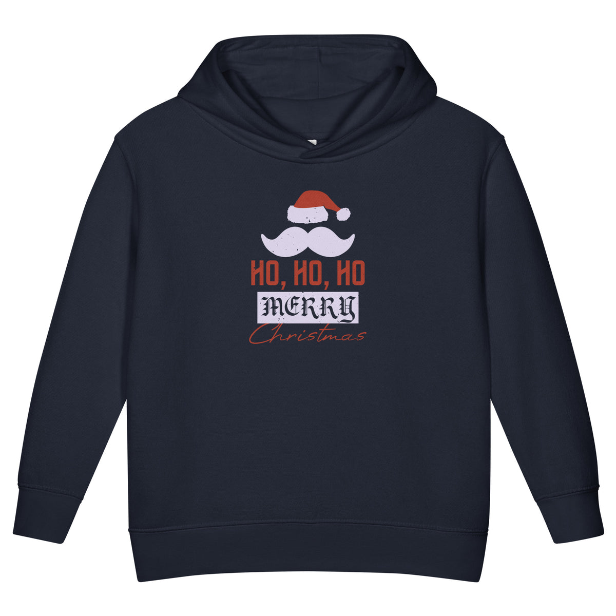 Ho Ho Ho Merry Christmas Toddler Hoodie