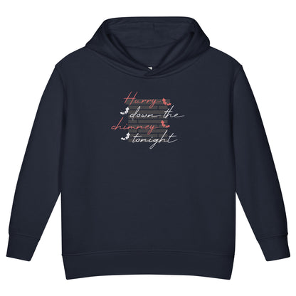 Hurry Down the Chimney Tonight Christmas Toddler Hoodie
