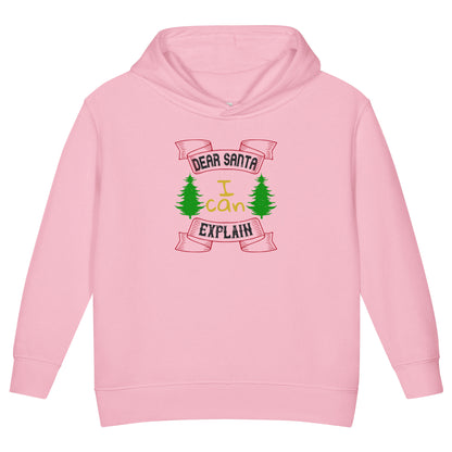 Dear Santa I Can Explain Christmas Toddler Hoodie