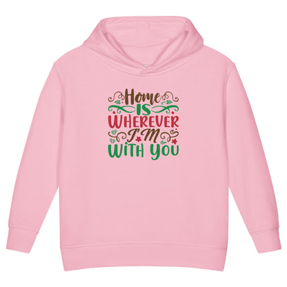 Home Is Wherever I'm with You Christmas Toddler Hoodie