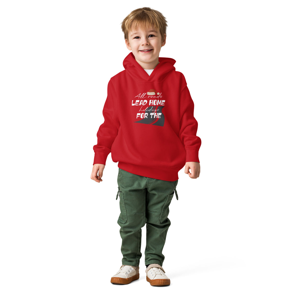 All Roads Lead Home for the Holidays Christmas Toddler Hoodie