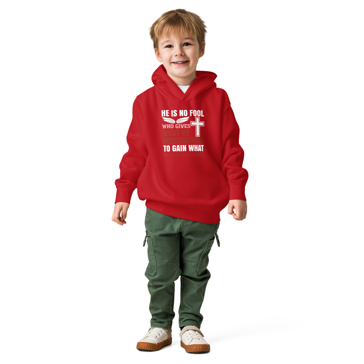 He Is No Fool Who Gives What He Cannot Keep Christian Toddler Hoodie