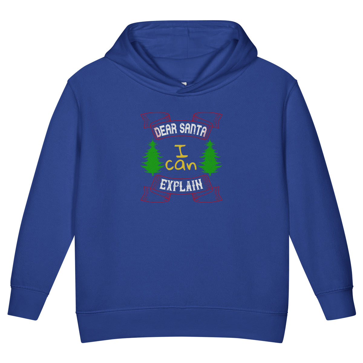 Dear Santa I Can Explain Christmas Toddler Hoodie