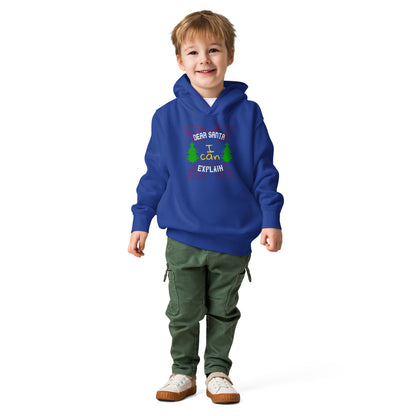 Dear Santa I Can Explain Christmas Toddler Hoodie