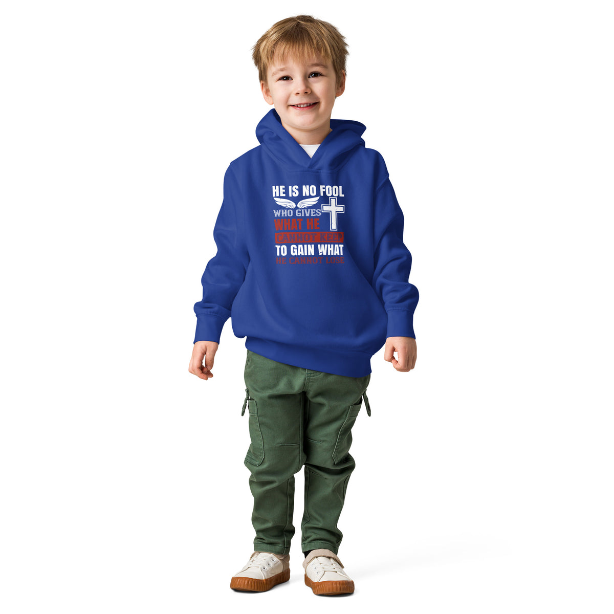 He Is No Fool Who Gives What He Cannot Keep Christian Toddler Hoodie