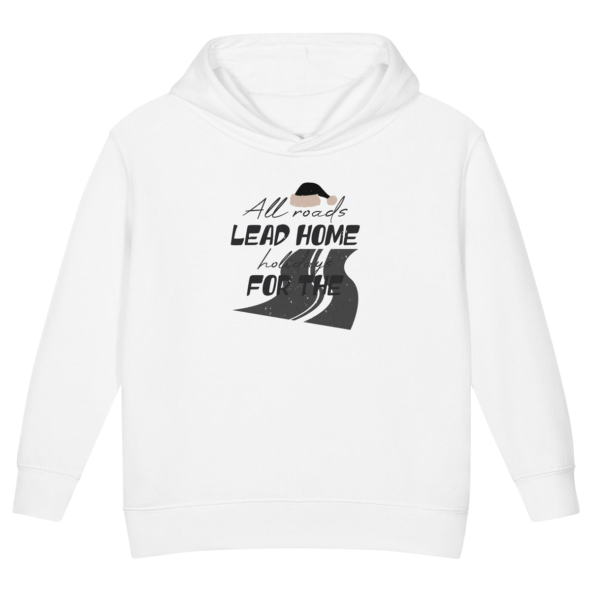 All Roads Lead Home for the Holidays Christmas Toddler Hoodie