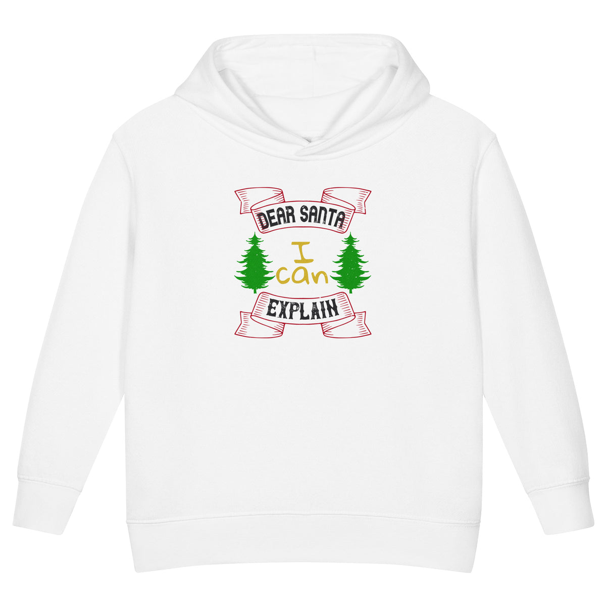 Dear Santa I Can Explain Christmas Toddler Hoodie