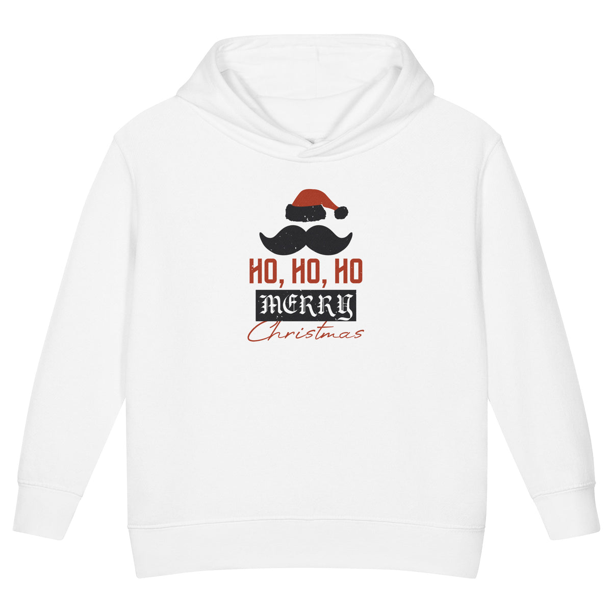Ho Ho Ho Merry Christmas Toddler Hoodie
