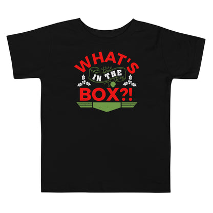 What's in the Box Christmas Toddler T-Shirt