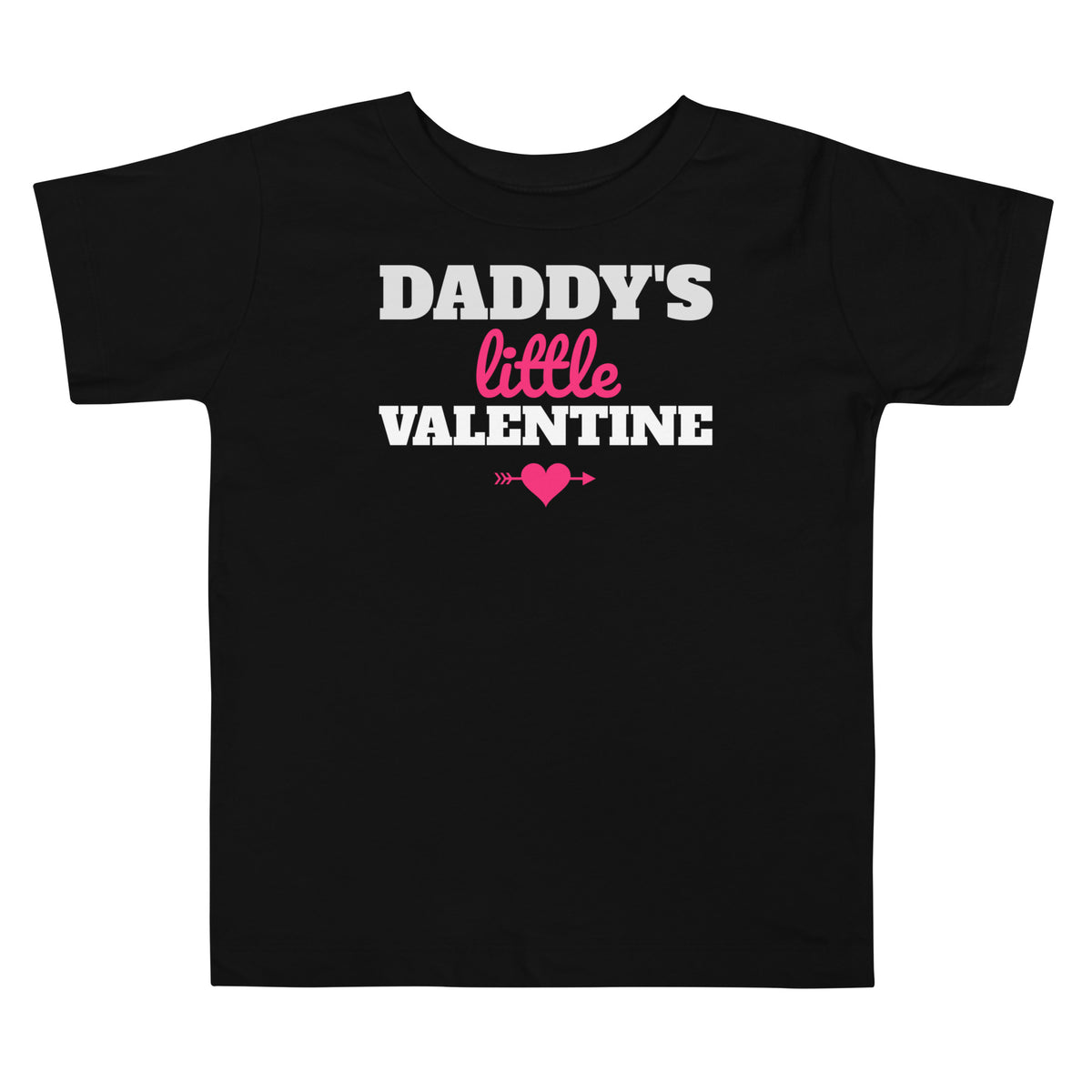 Daddy's Little Valentine Toddler T-Shirt