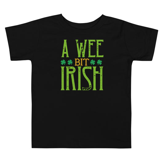 A Wee Bit Irish St. Patrick's Day Toddler T-Shirt