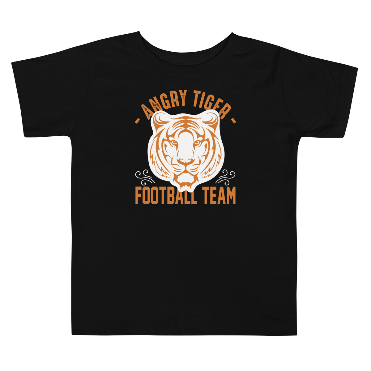 Angry Tiger Football Team Toddler T-Shirt