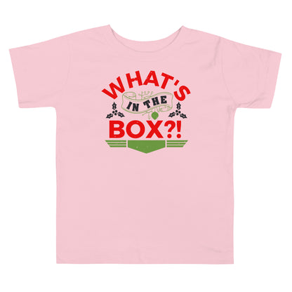 What's in the Box Christmas Toddler T-Shirt
