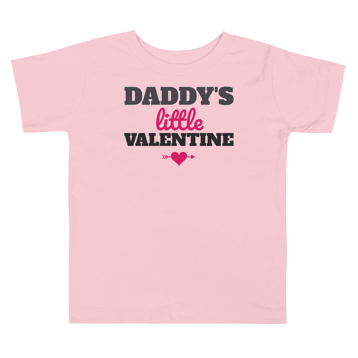 Daddy's Little Valentine Toddler T-Shirt