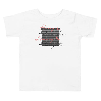 Hurry Down the Chimney Tonight Christmas Toddler T-Shirt