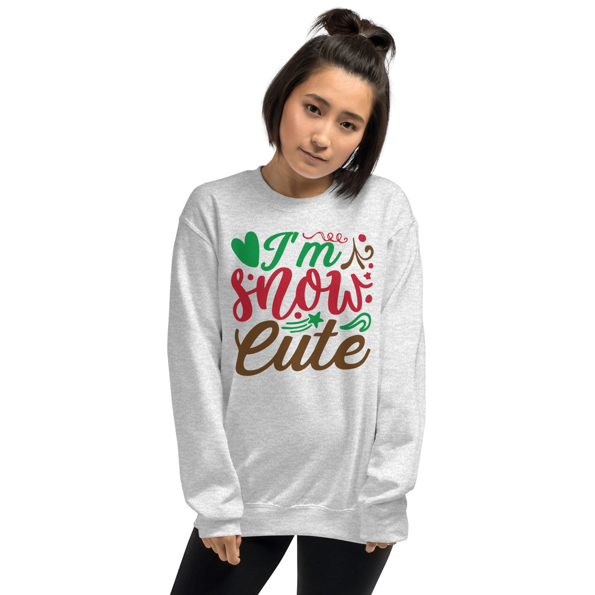 I Am Snow Cute Christmas Unisex Sweatshirt