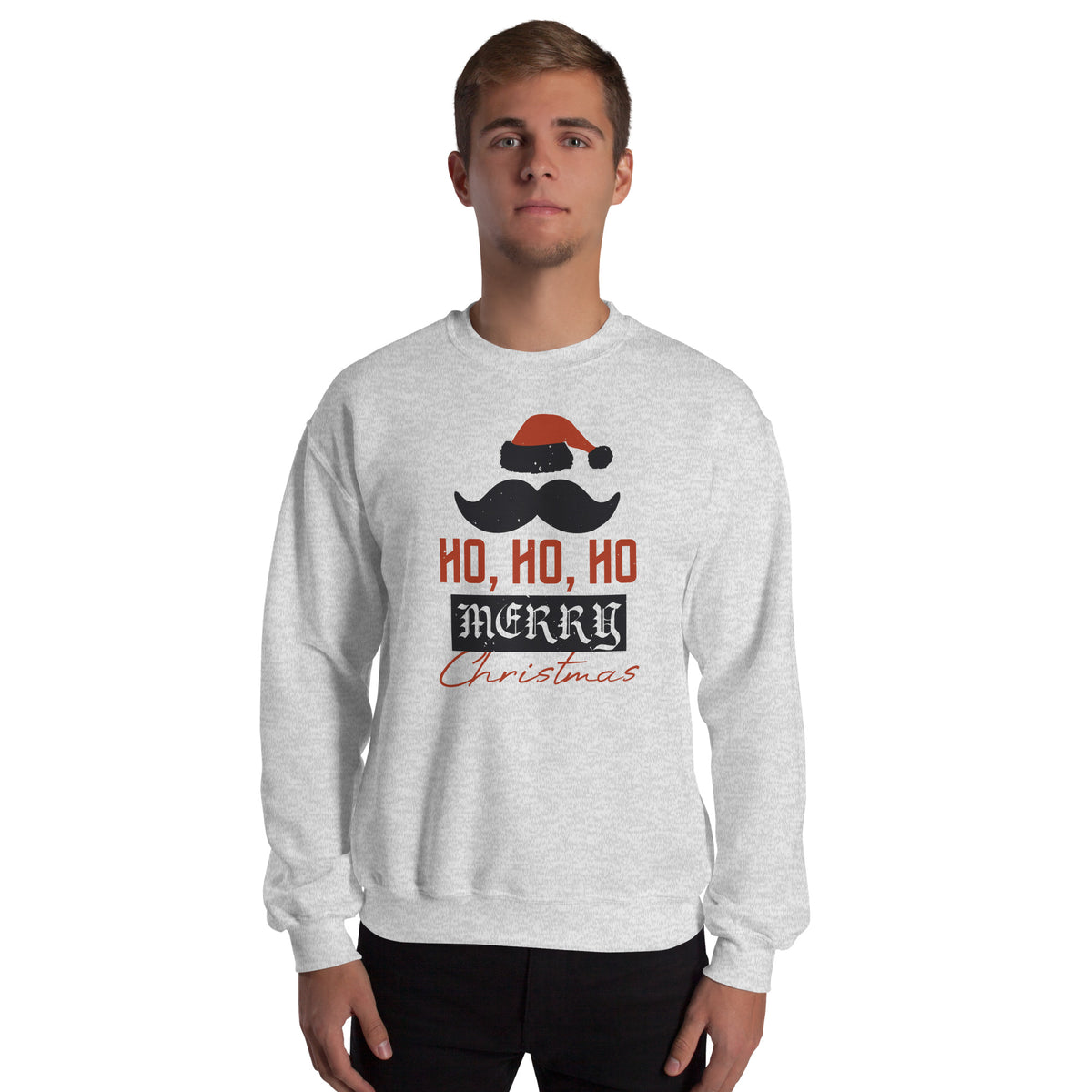 Ho Ho Ho Merry Christmas Unisex Sweatshirt