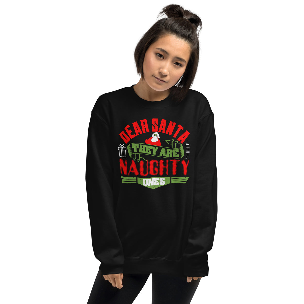 Dear Santa, They Are the Naughty Ones Christmas Unisex Sweatshirt