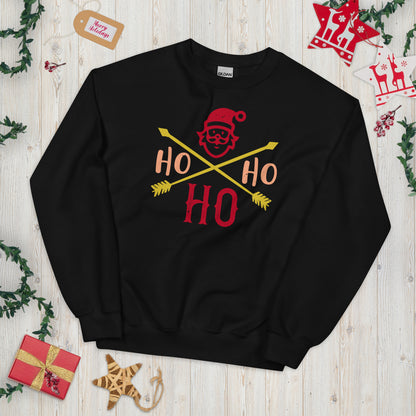 Ho Ho Ho Santa Christmas Unisex Sweatshirt
