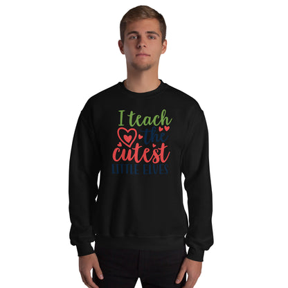 I Teach the Cutest Little Elves Christmas Unisex Sweatshirt