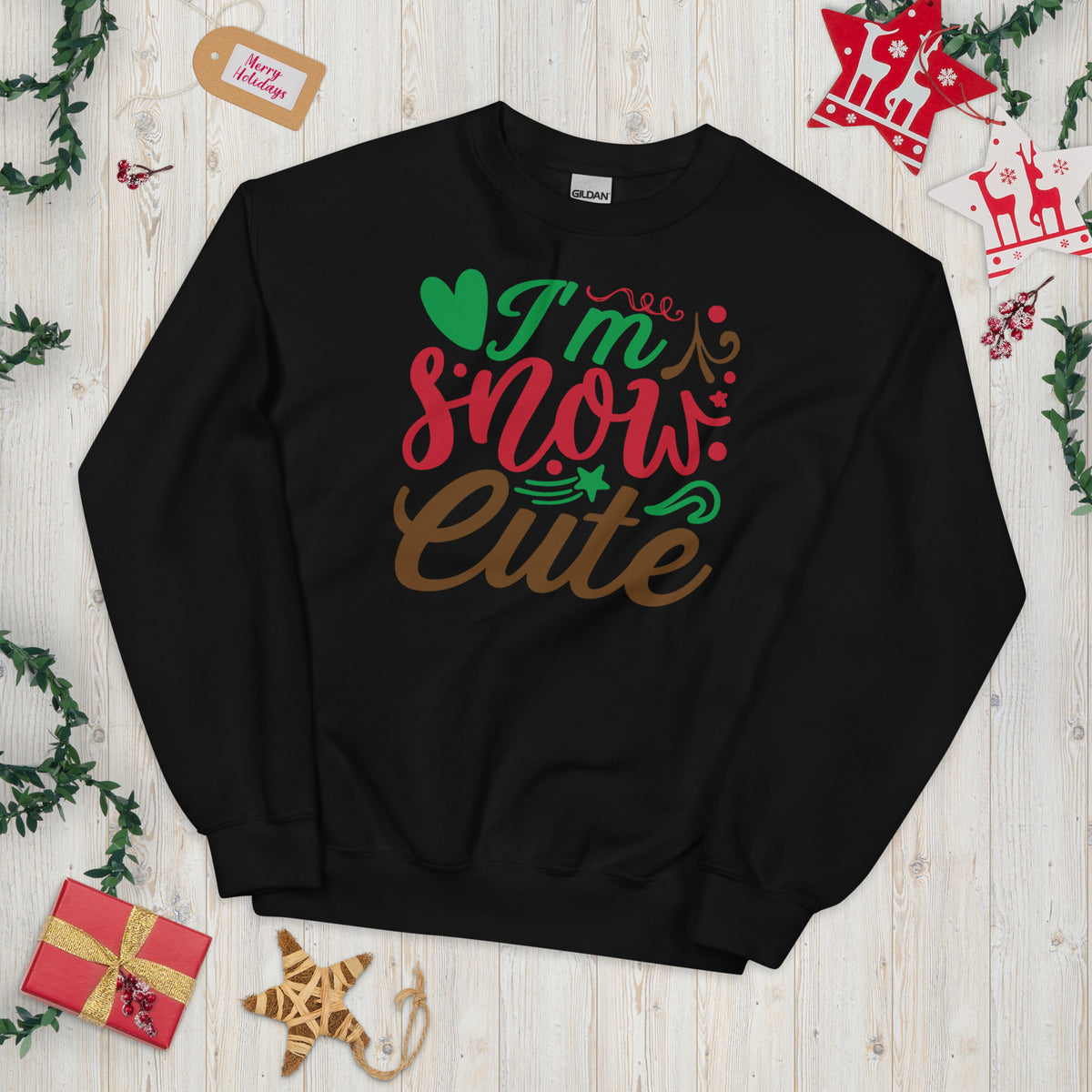 I Am Snow Cute Christmas Unisex Sweatshirt