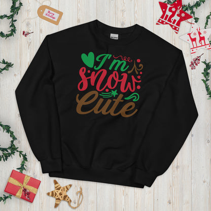 I Am Snow Cute Christmas Unisex Sweatshirt
