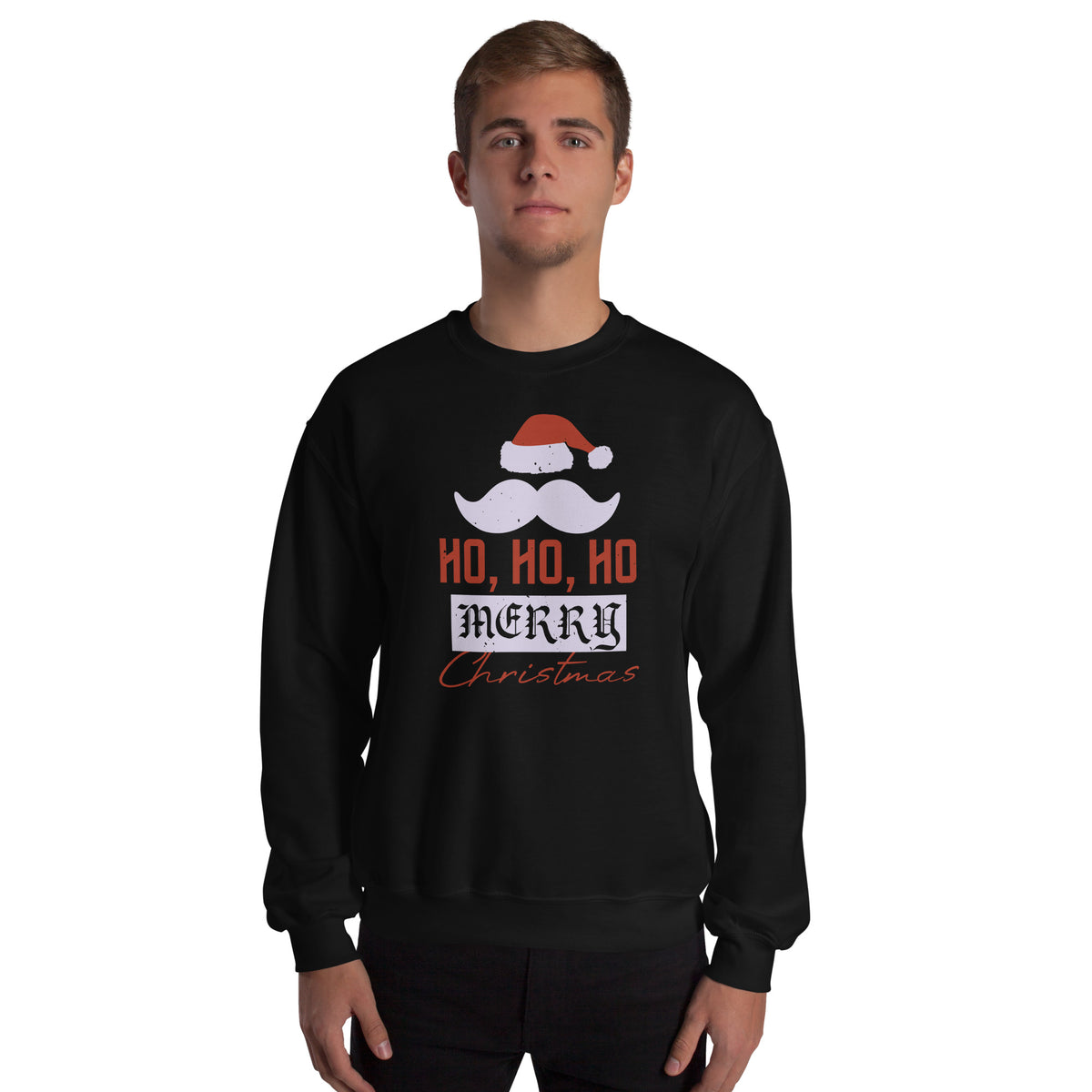 Ho Ho Ho Merry Christmas Unisex Sweatshirt