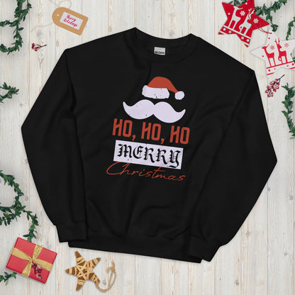 Ho Ho Ho Merry Christmas Unisex Sweatshirt
