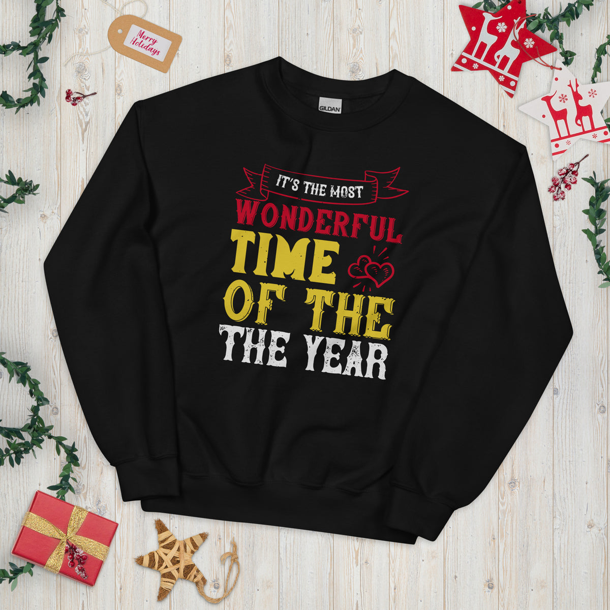 It's the Most Wonderful Time of the Year Christmas Unisex Sweatshirt