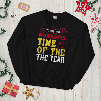 It's the Most Wonderful Time of the Year Christmas Unisex Sweatshirt