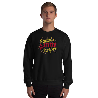 Santa's Little Helper Christmas Unisex Sweatshirt