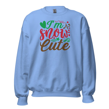 I Am Snow Cute Christmas Unisex Sweatshirt