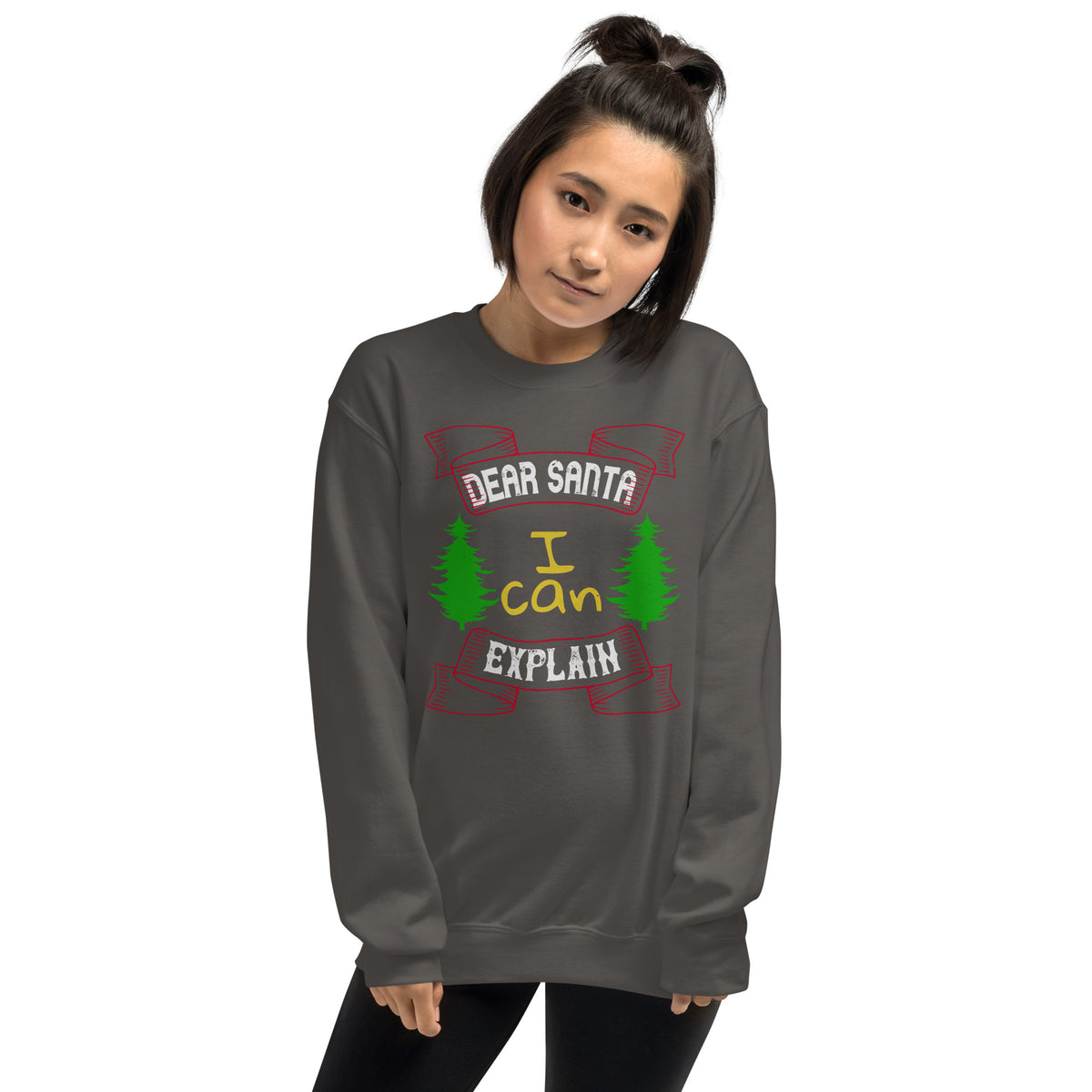 Dear Santa I Can Explain Christmas Unisex Sweatshirt