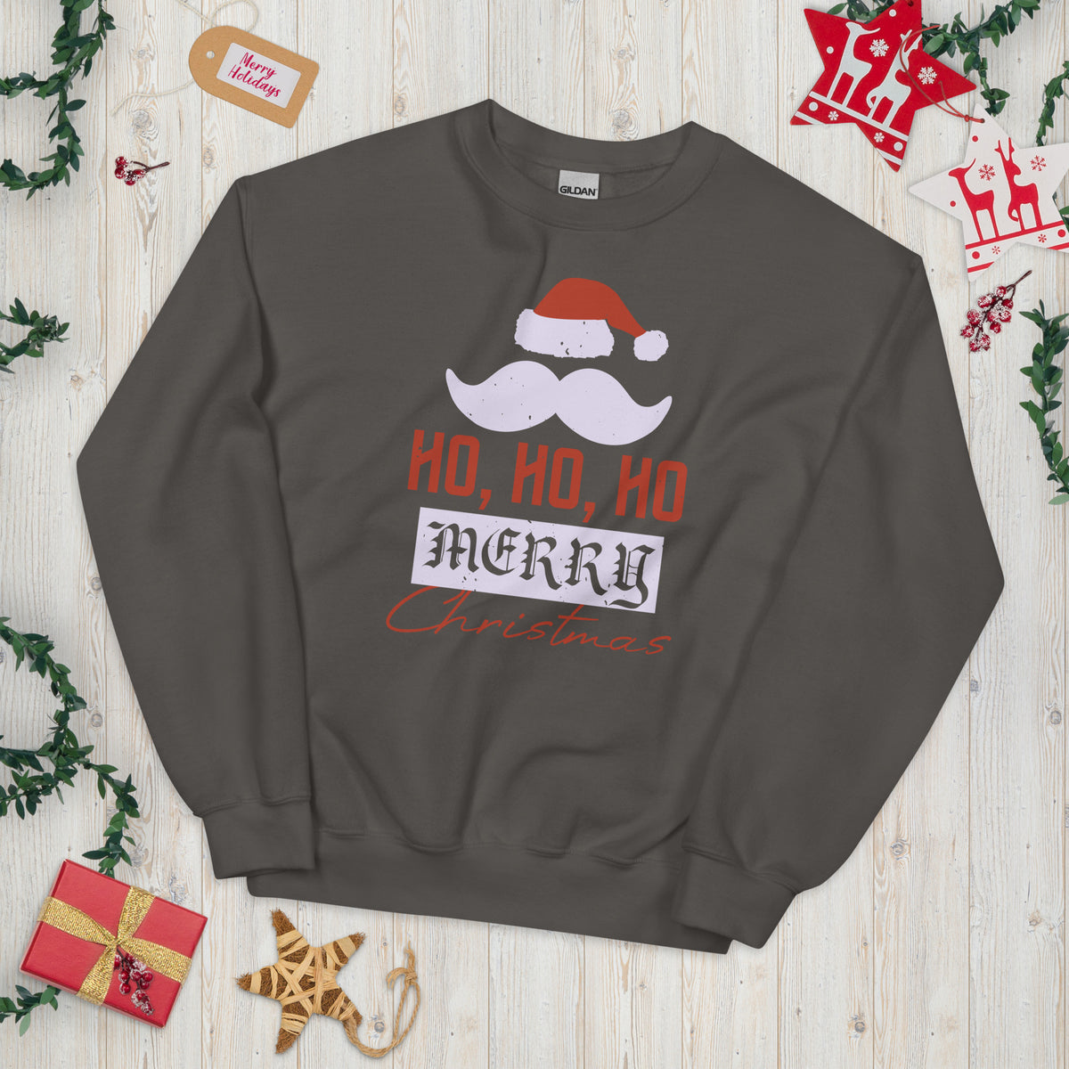 Ho Ho Ho Merry Christmas Unisex Sweatshirt