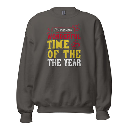 It's the Most Wonderful Time of the Year Christmas Unisex Sweatshirt