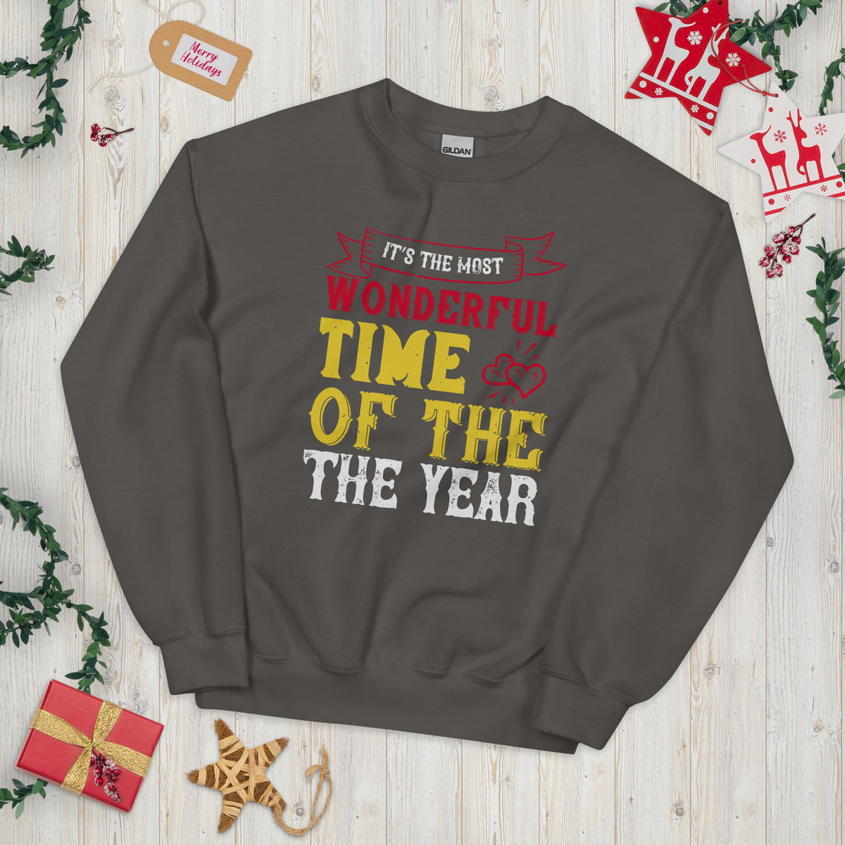 It's the Most Wonderful Time of the Year Christmas Unisex Sweatshirt
