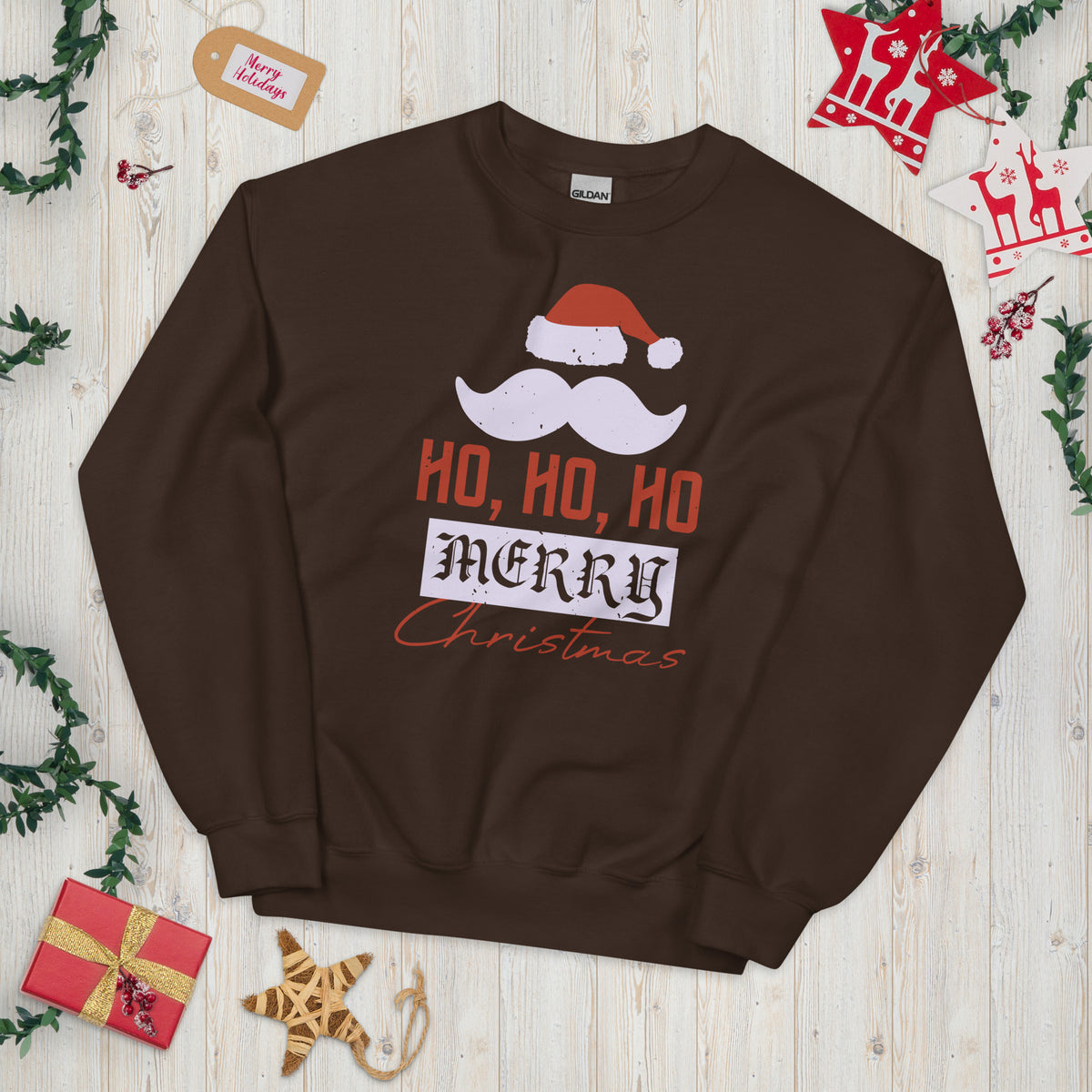 Ho Ho Ho Merry Christmas Unisex Sweatshirt