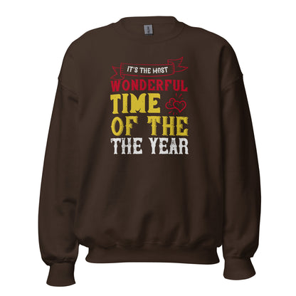 It's the Most Wonderful Time of the Year Christmas Unisex Sweatshirt