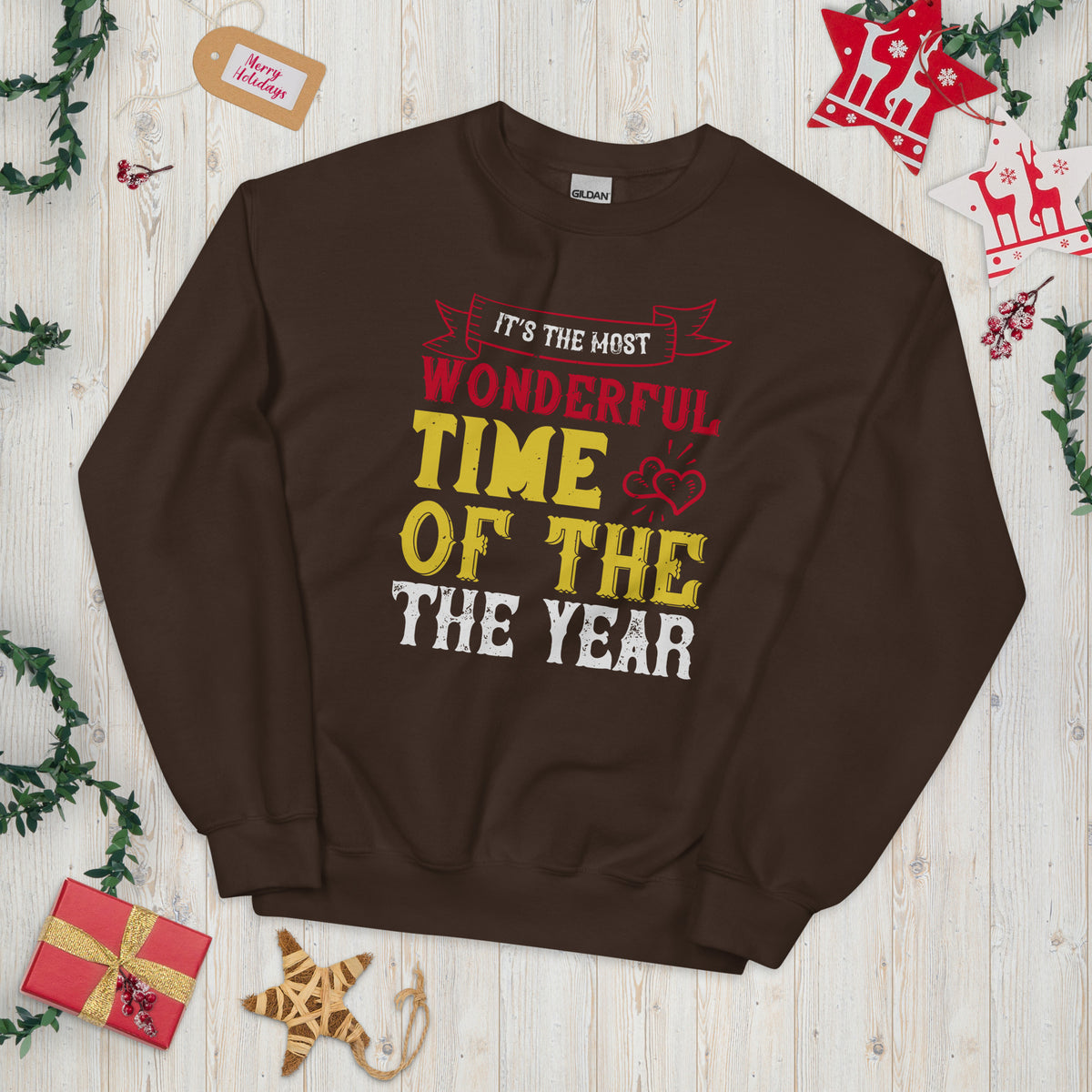 It's the Most Wonderful Time of the Year Christmas Unisex Sweatshirt