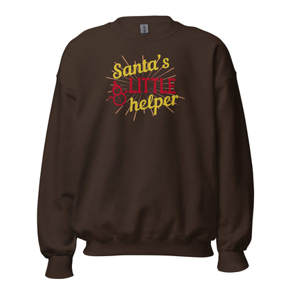 Santa's Little Helper Christmas Unisex Sweatshirt